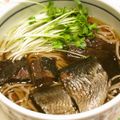 youtapapa's cooksnap of when they made にしん蕎麦(身欠きにしんの甘露煮).