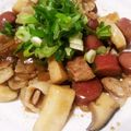 こじま･ジョフロワ's cooksnap of when they made 豚肉とエリンギのソテー.