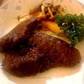 クックAY220G☆'s cooksnap of when they made 猟師さん推薦♪鹿肉ときのこのソテー.