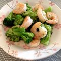 Oxnard_KK's cooksnap of when they made 彩りおかず＊えびとブロッコリーの中華炒め.