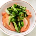 あっこ姉's cooksnap of when they made 冷して美味トマトのオクラとモロヘイヤかけ.