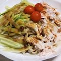 rien_s's cooksnap of when they made バンバンジーそうめん★.