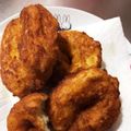 myk818's cooksnap of when they made モチモチじゃがいもドーナツ.