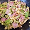うね子ちゃん's cooksnap of when they made 弁当作り置き アスパラのベーコン卵炒め.