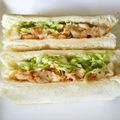 コラ・コーラ's cooksnap of when they made 冷凍シューマイで♪えびサンドウィッチ.