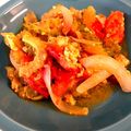 ☆みえぽんぽこりん☆'s cooksnap of when they made トマトゴーヤチャンプル.