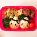 YUKINA☆ママ's cooksnap of when they made ツムツムキャラ弁.