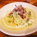 クックZ74QQM☆'s cooksnap of when they made 枝豆の冷製スープパスタ.