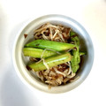 Kanna⁂'s cooksnap of when they made アスパラとエノキのおかか和え.
