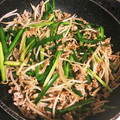ひなみなのママ's cooksnap of when they made ニラもやし炒め 簡単！早い！旨い！安い！.