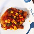 lily…♡'s cooksnap of when they made めかじきのチリソース炒め.