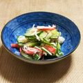 KAKO_KAKO's cooksnap of when they made 5分で出来る　カニカマときゅうりの酢の物.