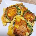 10りい's cooksnap of when they made ゴーヤチーズピカタ　おつまみ・お弁当に.