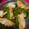サッチー☆★'s cooksnap of when they made ピーマンとササミの和風炒め.