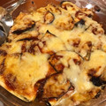 AKYI's cooksnap of when they made 簡単！ナスのピザ風チーズ焼き.