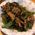 ひととせ305's cooksnap of when they made 簡単♡牛肉と茄子とピーマンのポン酢炒め.