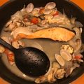 クックAU1HLH☆'s cooksnap of when they made 鮭のアクアパッツァ.