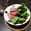 B_C_M's cooksnap of when they made 安いローストビーフサラダに焼き肉たれ！.