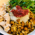 dai5151's cooksnap of when they made ☼梅なめこおろしと冷やしゃぶのおそば.