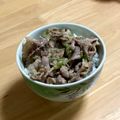 まにまにっ's cooksnap of when they made ネギ塩豚カルビ丼.