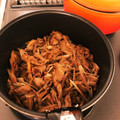 ☆ichika＊☆'s cooksnap of when they made 豚こま・舞茸・茗荷♬甘辛炒め煮☆.
