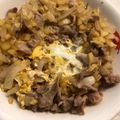 ☆土女☆クック's cooksnap of when they made 子供に好評！豚ポテ卵とじ.