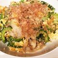W♡kitchen's cooksnap of when they made え?!苦くない!! ゴーヤチャンプルー.
