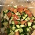 クックAV76JE☆'s cooksnap of when they made ソースにもなる！★トマトのマリネサラダ★.
