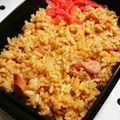 saalalan's cooksnap of when they made ウインナーのビビンバ風チャーハン.