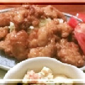 クックG1KA2L☆'s cooksnap of when they made 鶏の唐揚げタレ絡めタルタルソース添え.