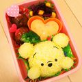 jnhyhori03's cooksnap of when they made 幼稚園年少さん弁当♡ツムツムキャラ弁.