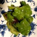 cklax48's cooksnap of when they made 万願寺唐辛子の味噌炒め.