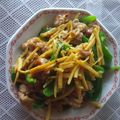 和47HBK's cooksnap of when they made チンジャオロース＠青椒肉絲.