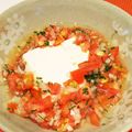 リクトントン's cooksnap of when they made 豆腐トマトドレッシング.