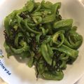 I❤️パン's cooksnap of when they made ３分♡ご飯が進む！ピーマン塩昆布和え♡.