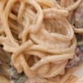 ma___111's cooksnap of when they made 明太子マヨクリームパスタ.