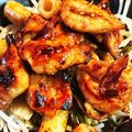 智恵ちゃんのつく恋慕's cooksnap of when they made ゴールデンソースジューシー照焼きチキン丼.