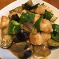 カーシャ0606's cooksnap of when they made 簡単♪豚肉とナスピーマンの味噌炒め.