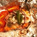 ひろと＾＿＾ママ's cooksnap of when they made アクアパッツア風パピヨット（包み焼き）.