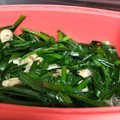 ゆきにな's cooksnap of when they made ニラとあさりのおひたし風ナムル.
