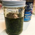 なっぴーこーぴー's cooksnap of when they made バジルのオリーブオイル漬け　長期保存にも.