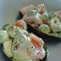 ちょびーす's cooksnap of when they made アボカドとトマトの濃厚カップ.