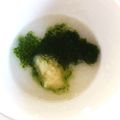 たろべえ2000's cooksnap of when they made 【離乳食初期】バナナと小松菜のおかゆ.