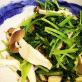 m_k_'s cooksnap of when they made あと一品に☆三つ葉としめじの柚子胡椒和え.