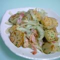 こひよこ's cooksnap of when they made 里いもとベーコンのジャーマン風炒め♪.