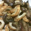 miyu_mame's cooksnap of when they made なすとちくわの甘辛生姜炒め.