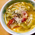 パキポ〜's cooksnap of when they made 夏バテ防止☆ゴーヤと卵の具だくさんスープ.