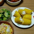ﾋﾟﾛﾐ♡'s cooksnap of when they made レンジで簡単♪とうもろこし.