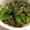 海のモリゾー's cooksnap of when they made レンジで簡単に☆オクラの梅おかか.
