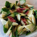 みゃじま's cooksnap of when they made きゅうりの梅和え.